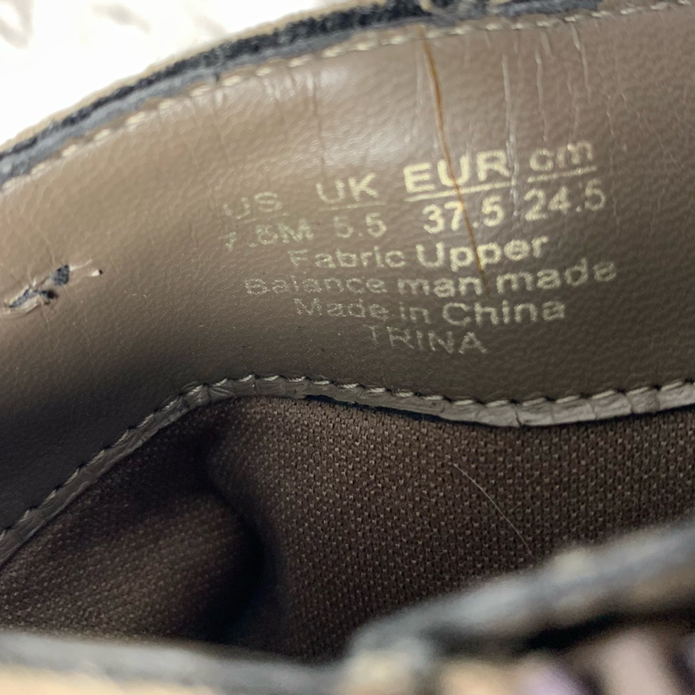 Fergalicious Trina Corset Lace Spat Heeled Booties 7.5 Bohemian Western Neutral - Picture 11 of 16